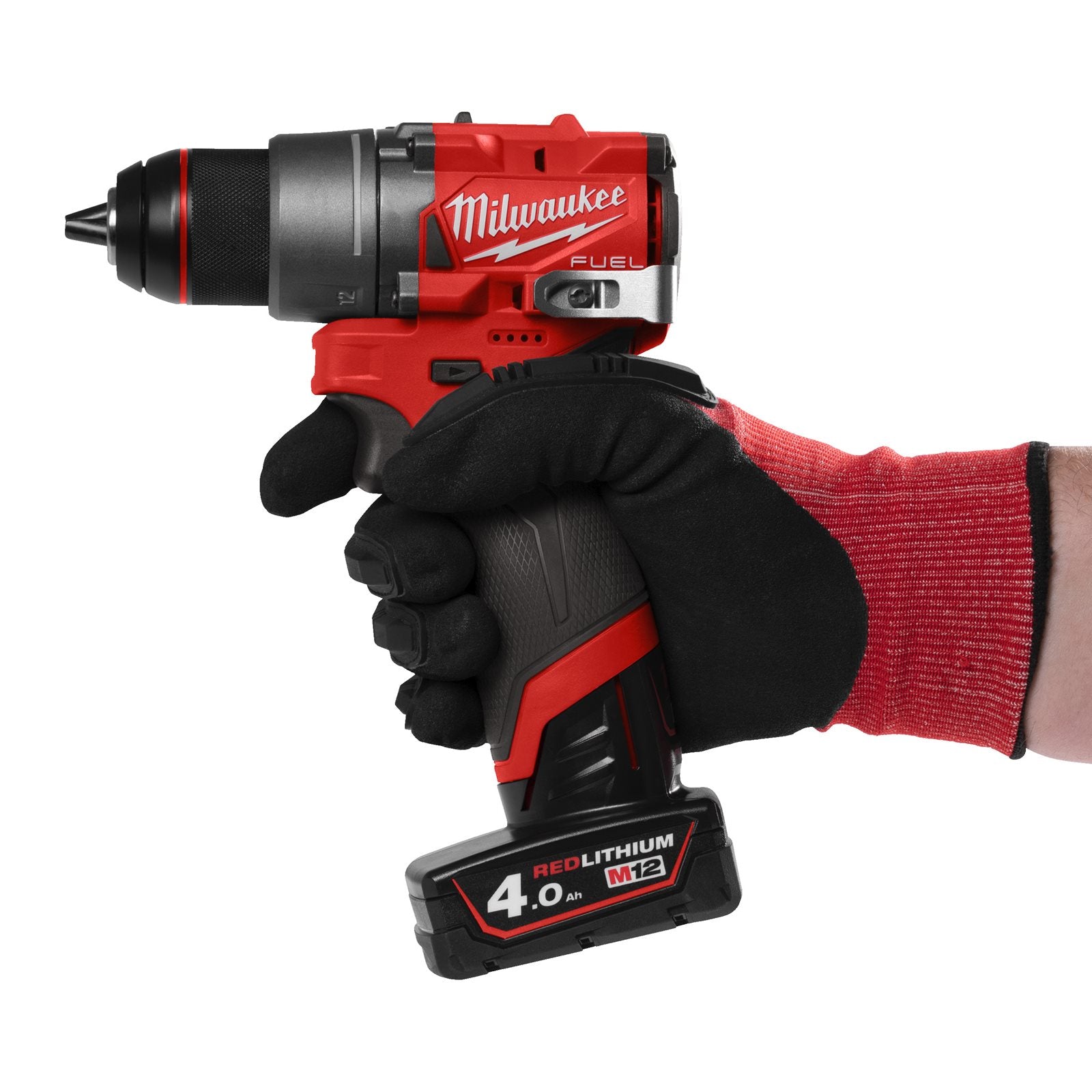 Milwaukee Akku-Bohrschrauber M12 FDD2-0 (Drehmoment: 45 Nm, Bohrfutter: 13 mm, ohne Akku)