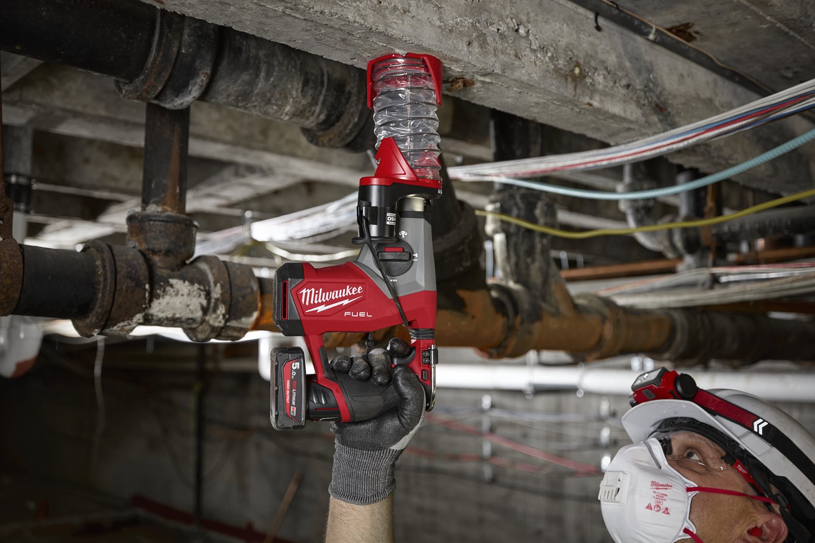Milwaukee Akku-Kombihammer M12 FHAC16-0 (SDS plus, Schlagenergie: 1,15 J, Optimiertes Hammerbohren bis zu 12 mm, ohne Akku)