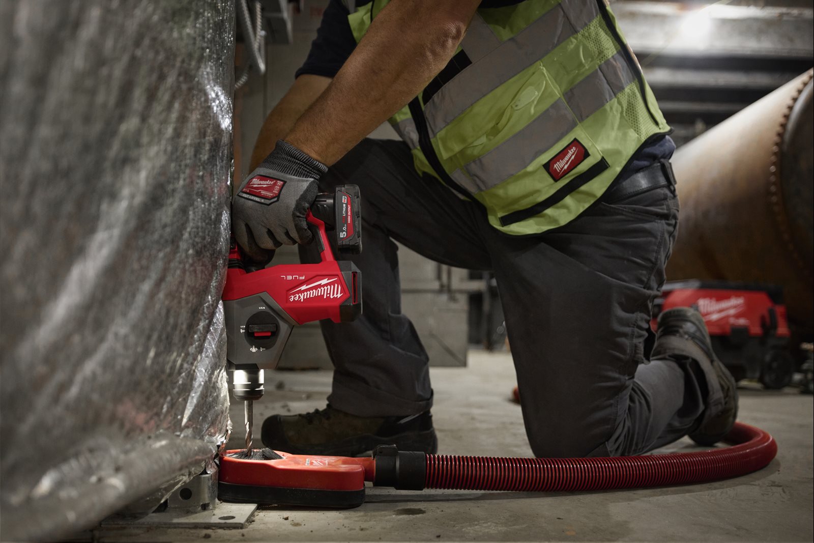 Milwaukee Akku-Kombihammer M12 FHAC16-0 (SDS plus, Schlagenergie: 1,15 J, Optimiertes Hammerbohren bis zu 12 mm, ohne Akku)