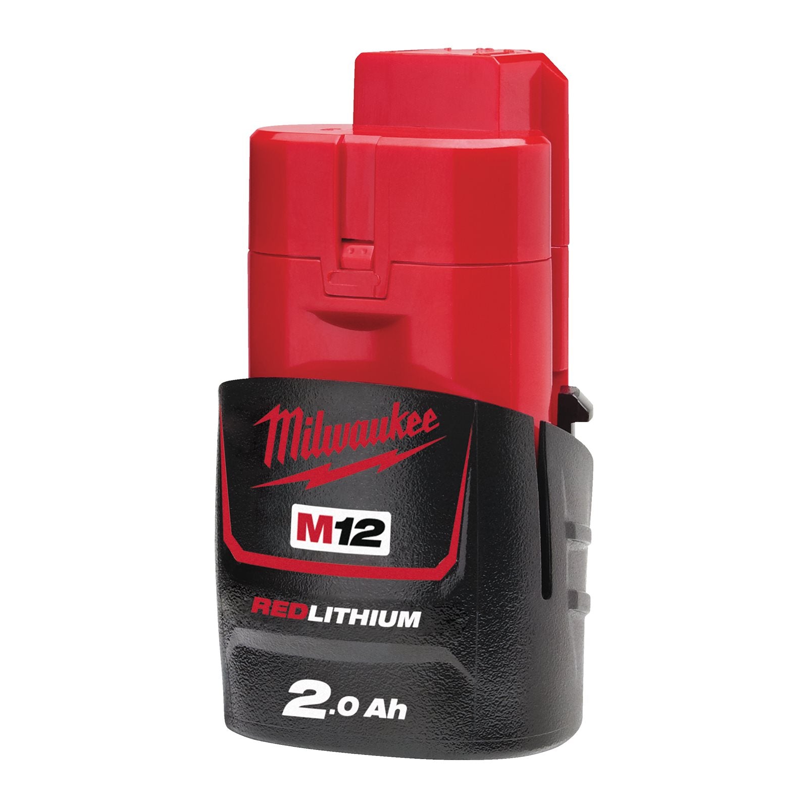 Milwaukee Akku M12 B2 (12V / 2,0 Ah, Red Li-Ion, 2000 mAh)