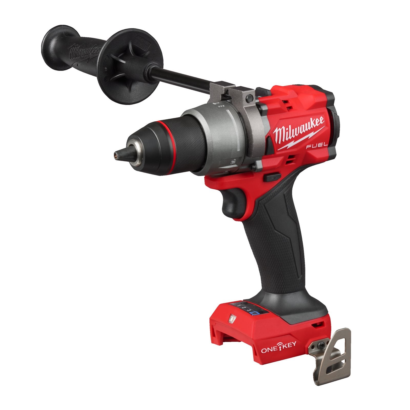 Milwaukee Akku-Bohrschrauber M18 ONEDD3-0X (Drehmoment: 158 Nm, Bohrfutter: 13 mm, ONE-KEY, ohne Akku in HD-Box)