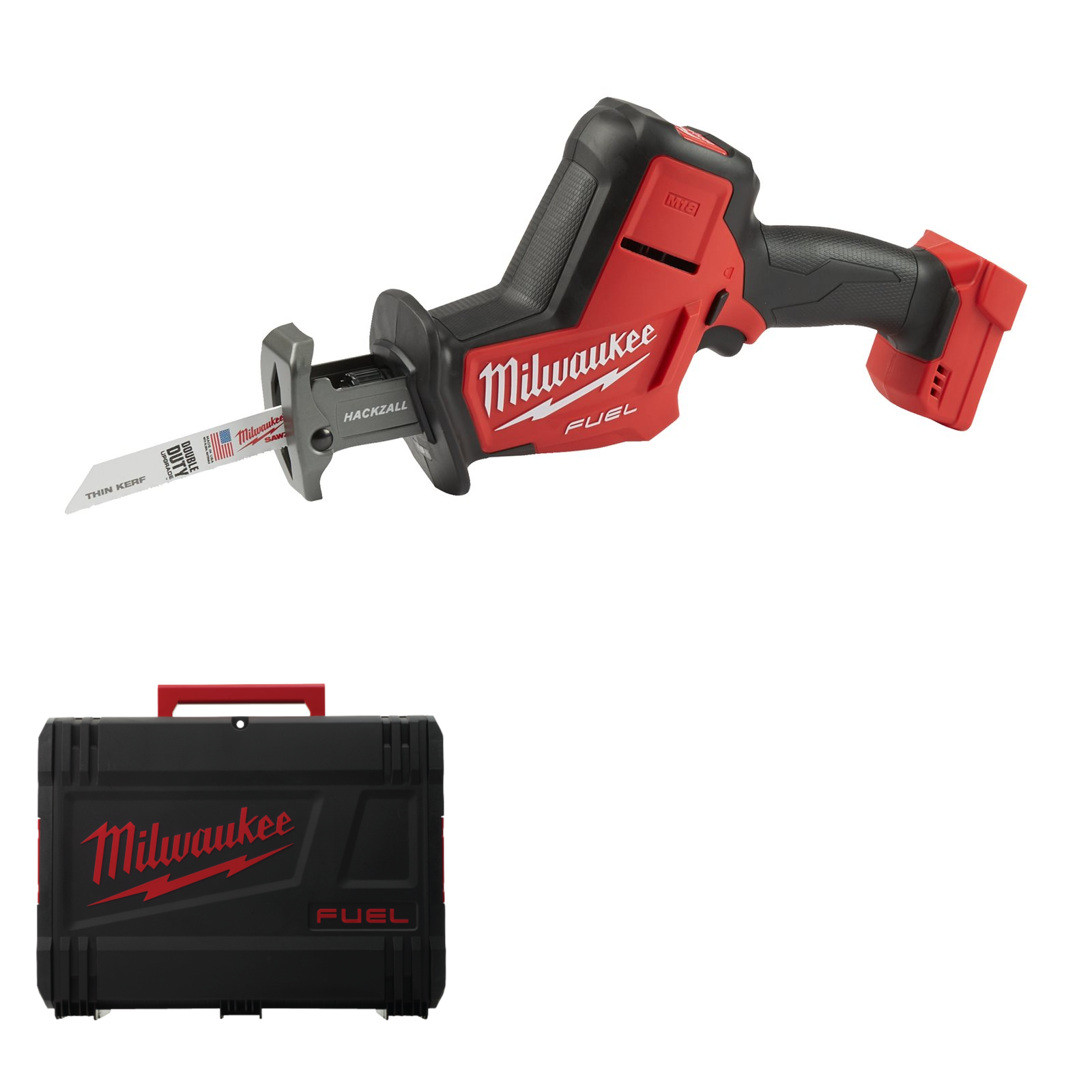 Milwaukee Akku-Säbelsäge M18 FHZ-0X (Hublänge: 22 mm, Leerhubzahl: 0-3000 U/min, ohne Akku in HD Box)