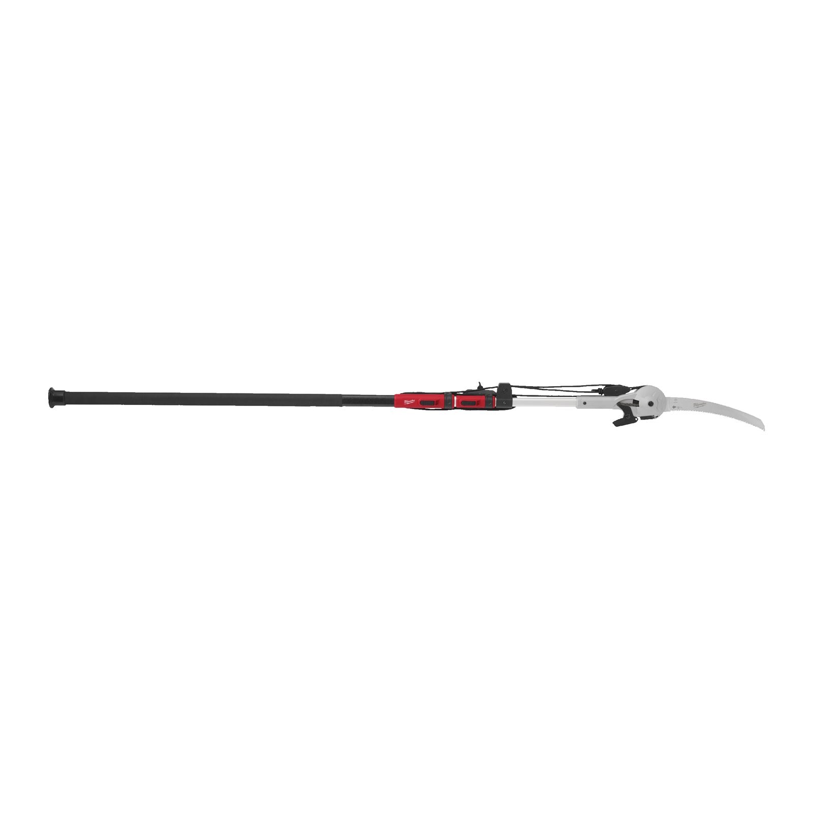 Milwaukee Teleskop-2-in-1 Hochentaster (Länge: 2,1 - 4,9 m, vereint Säge & Astschere, Max. Schnitt-Ø: 180 mm, Messerlänge: 330 mm)