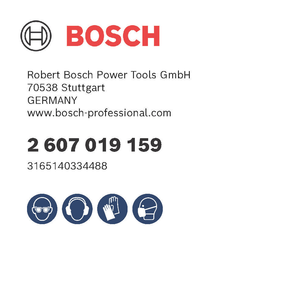 Bosch PRO SDS plus-5C Meißel-Set 3-tlg. (Spitzmeißel 250 mm, Fliesenmeißel 260 mm, Flachmeißel 250 mm)