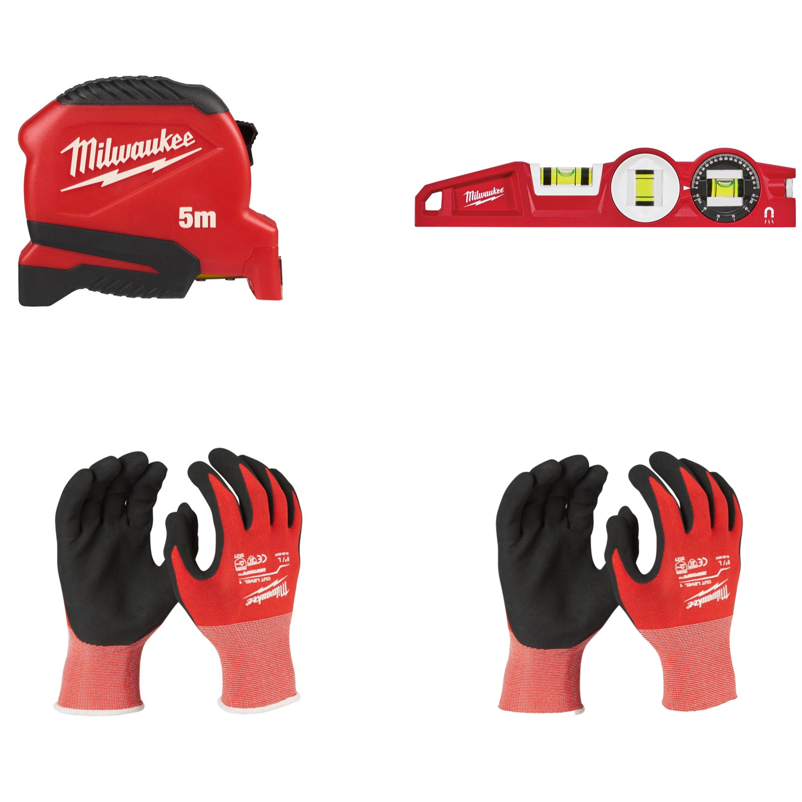 Milwaukee Power Combo Pro M18™ Zugaben-Set (Handwerkzeuge + PSA)