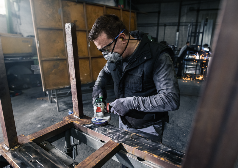 Bosch PRO X-Lock Multi Material N377 Reinigungsscheibe 125x22.23 mm (Reinigung von Metall, Holz und Kunststoff)