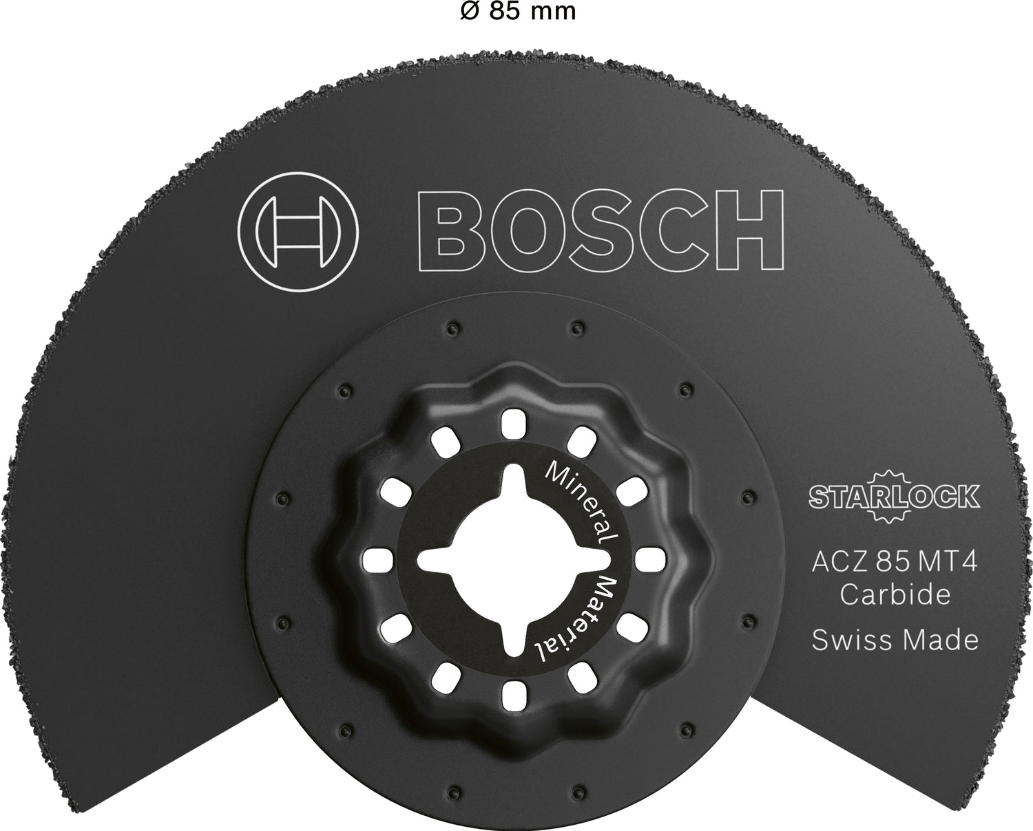 Bosch Segmentsägeblatt ACZ 85 MT4 (Starlock, Multi Material, Zum Schneiden von Fugenmörtel und Porenbeton, 85 mm)