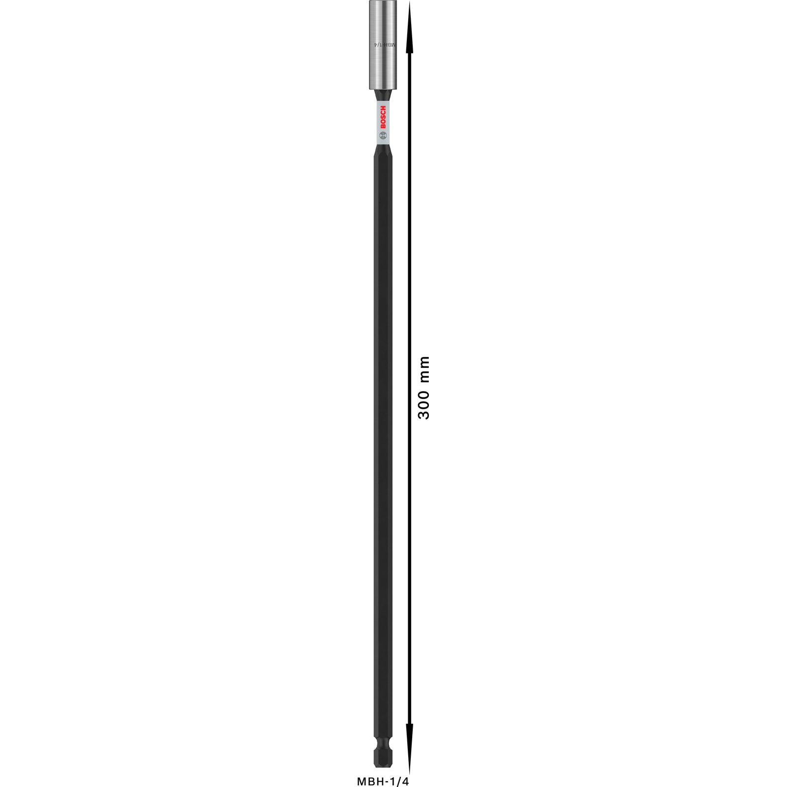 Bosch PRO Standard 1/4" Bithalter Impact 300 mm (magnetisch, geeignet für Schlagschrauber)