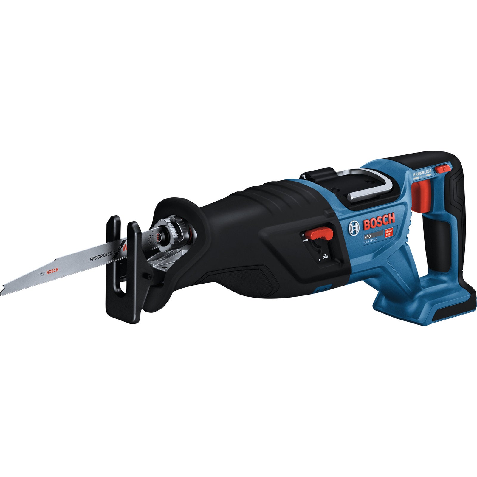 Bosch PRO GSA 18V-28 Akku-Säbelsäge inkl. 75 x S1137BEF Säbelsägeblatt (ohne Akku im Karton)