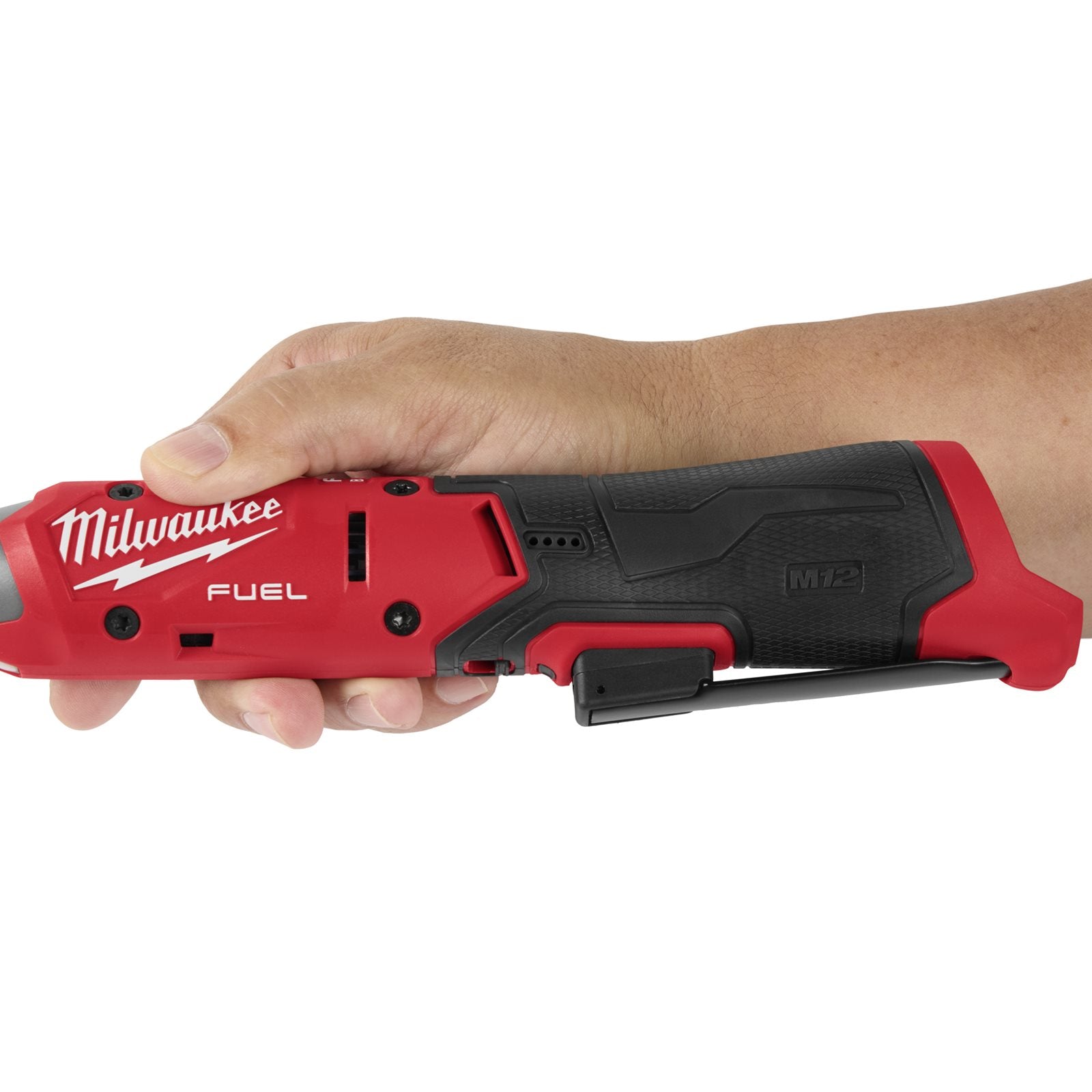 Milwaukee Akku-Ratsche M12 FIR12G2-0 (Aufnahme: 1/2"-Vierkant, Drehmoment: 108 Nm, Drehzahl: 0 - 300 U/min, ohne Akku)