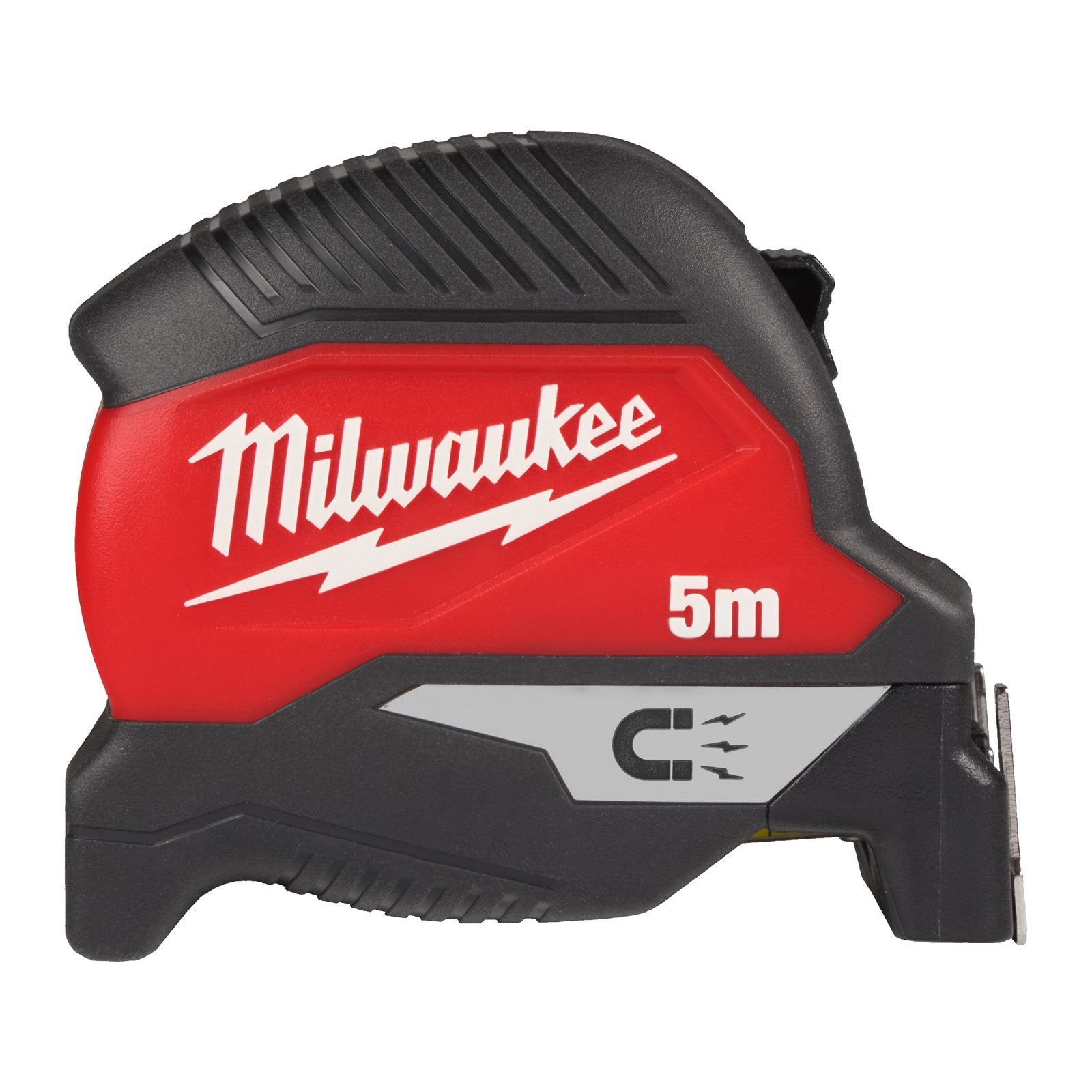Milwaukee Premium-Bandmaß 5 m (magnetisch, 30 mm breites Band, Architektenskala, beidseitig bedrucktes Band, GEN IV)