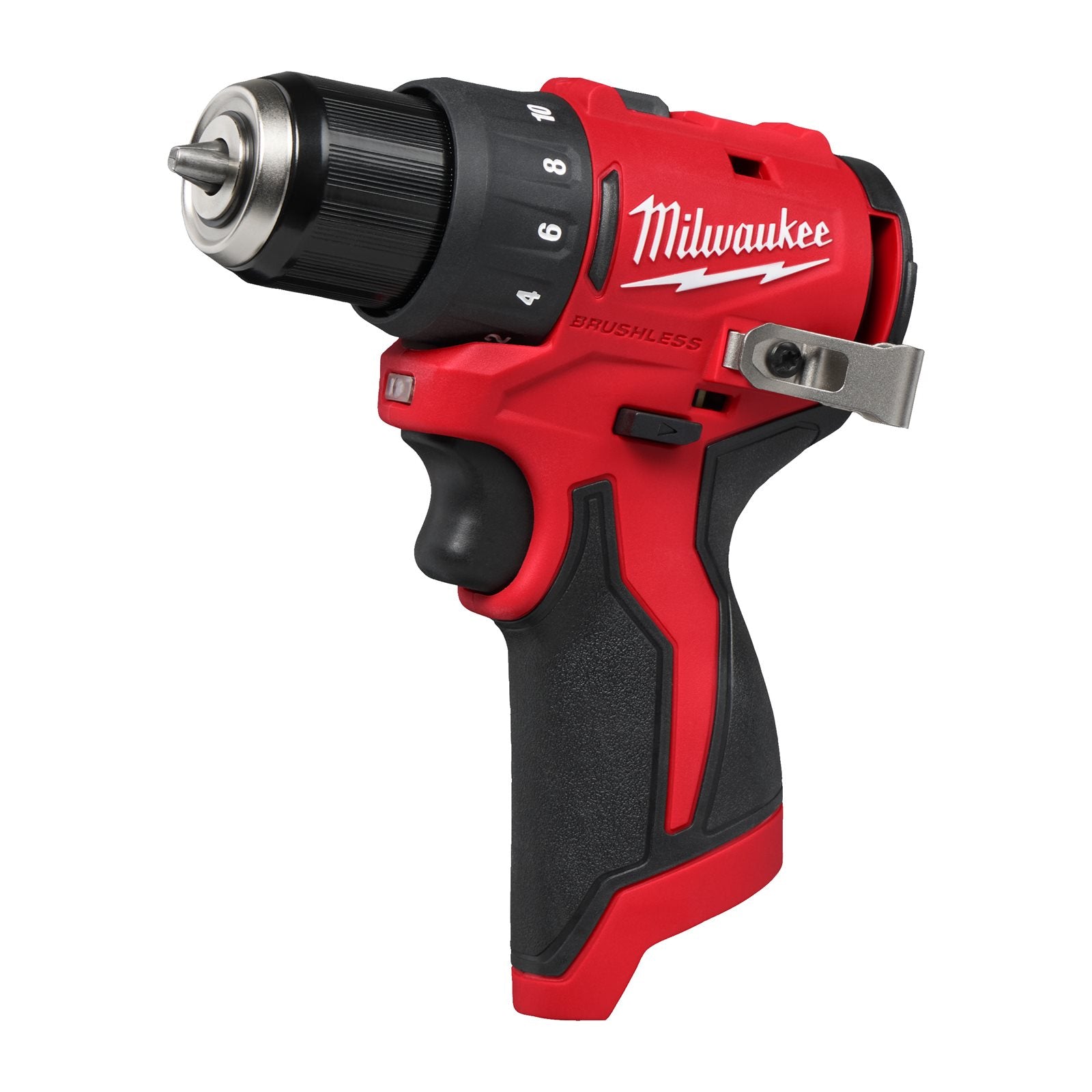 Milwaukee Akku-Bohrschrauber M12 BLDDRC-0 (Drehmoment: 40 Nm, Bohrfutter: 10 mm, Länge: 137 mm, ohne Akku)