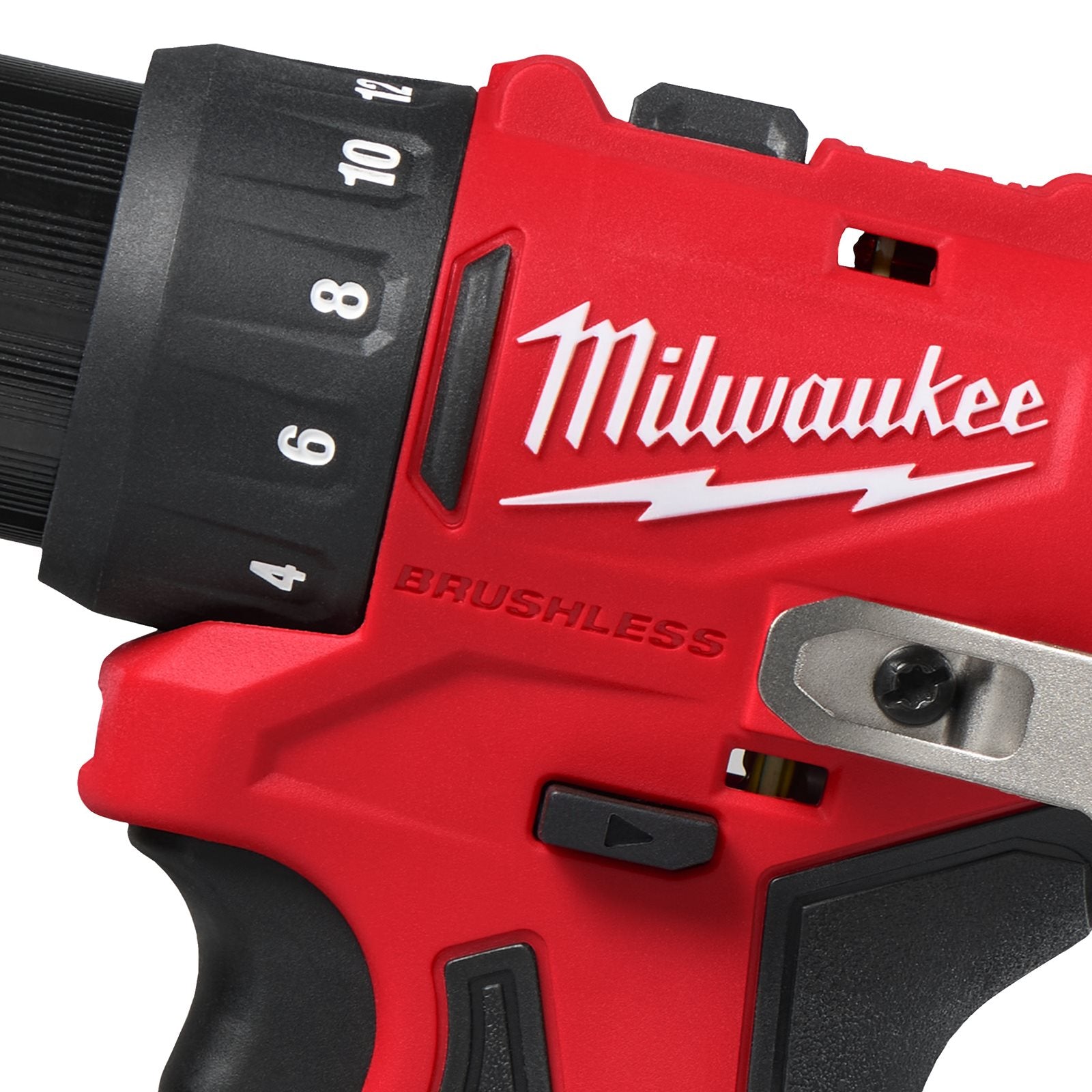 Milwaukee Akku-Bohrschrauber M12 BLDDRC-0 (Drehmoment: 40 Nm, Bohrfutter: 10 mm, Länge: 137 mm, ohne Akku)