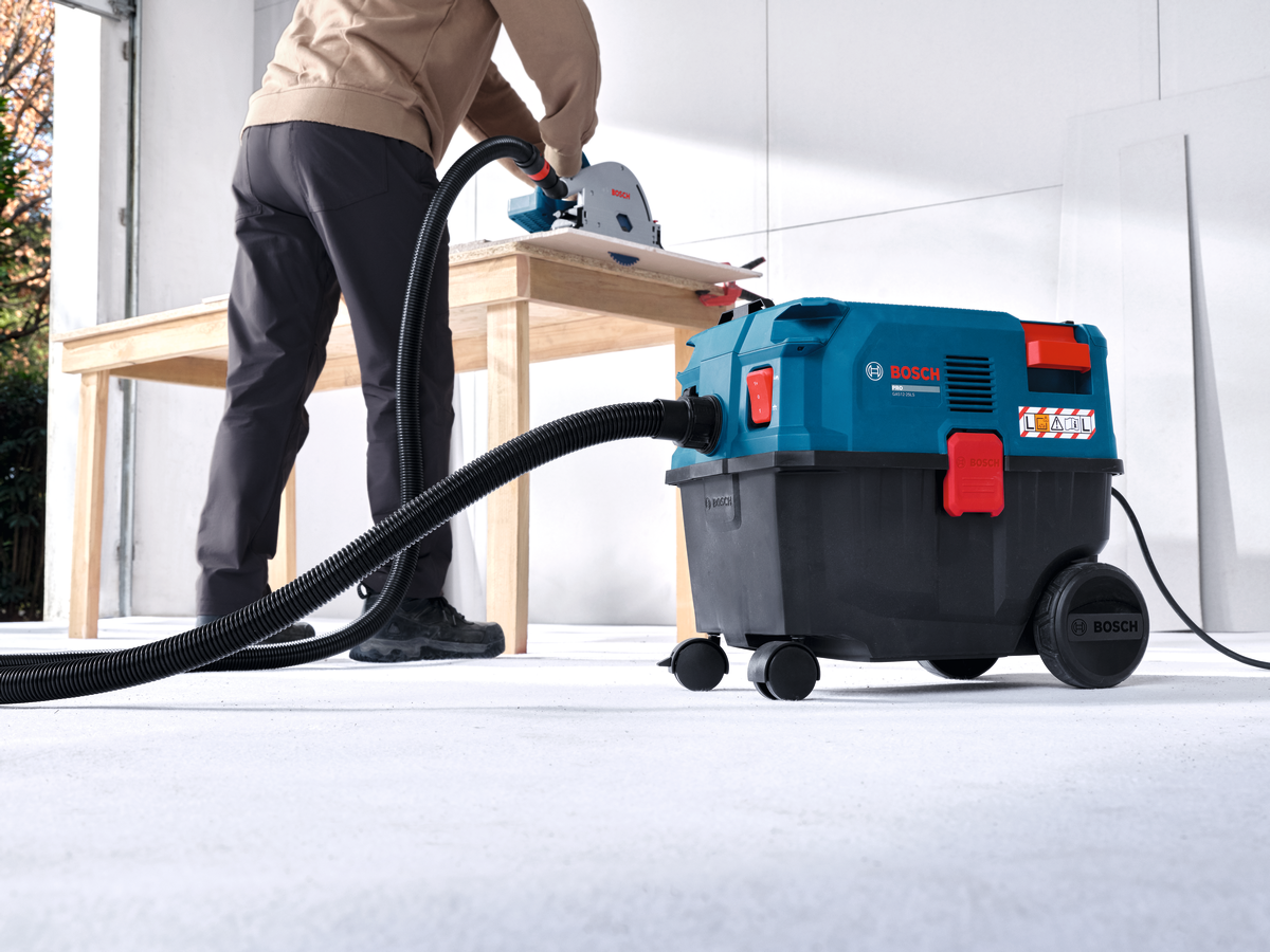 Bosch PRO Allzwecksauger GAS12-25LS (Staubklasse: L, Filterreinigung: SFC, Schutzart: IPX4, inkl. Zubehör)