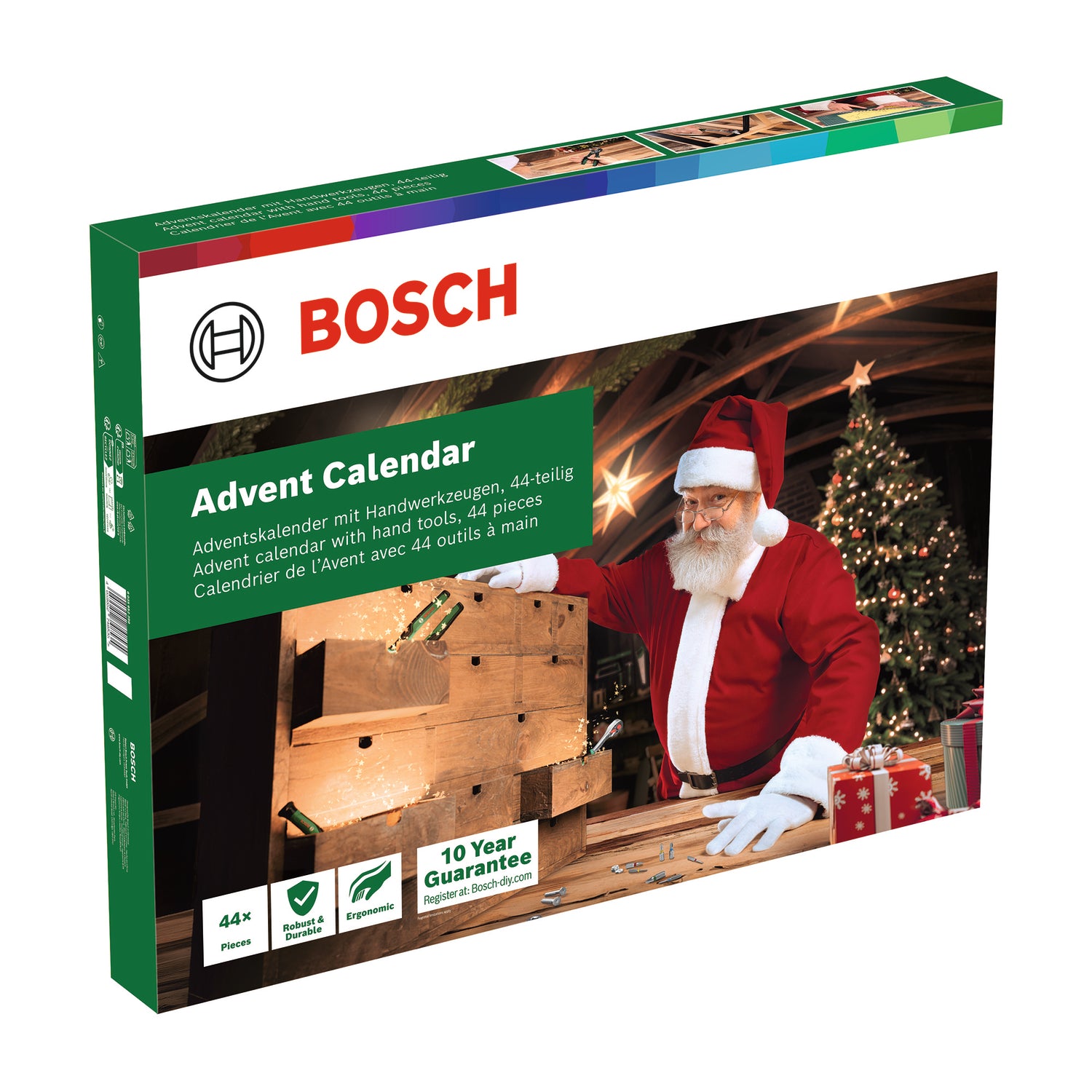 Bosch DIY Adventskalender 2026 (44-tlg. Set inkl. Tasche)