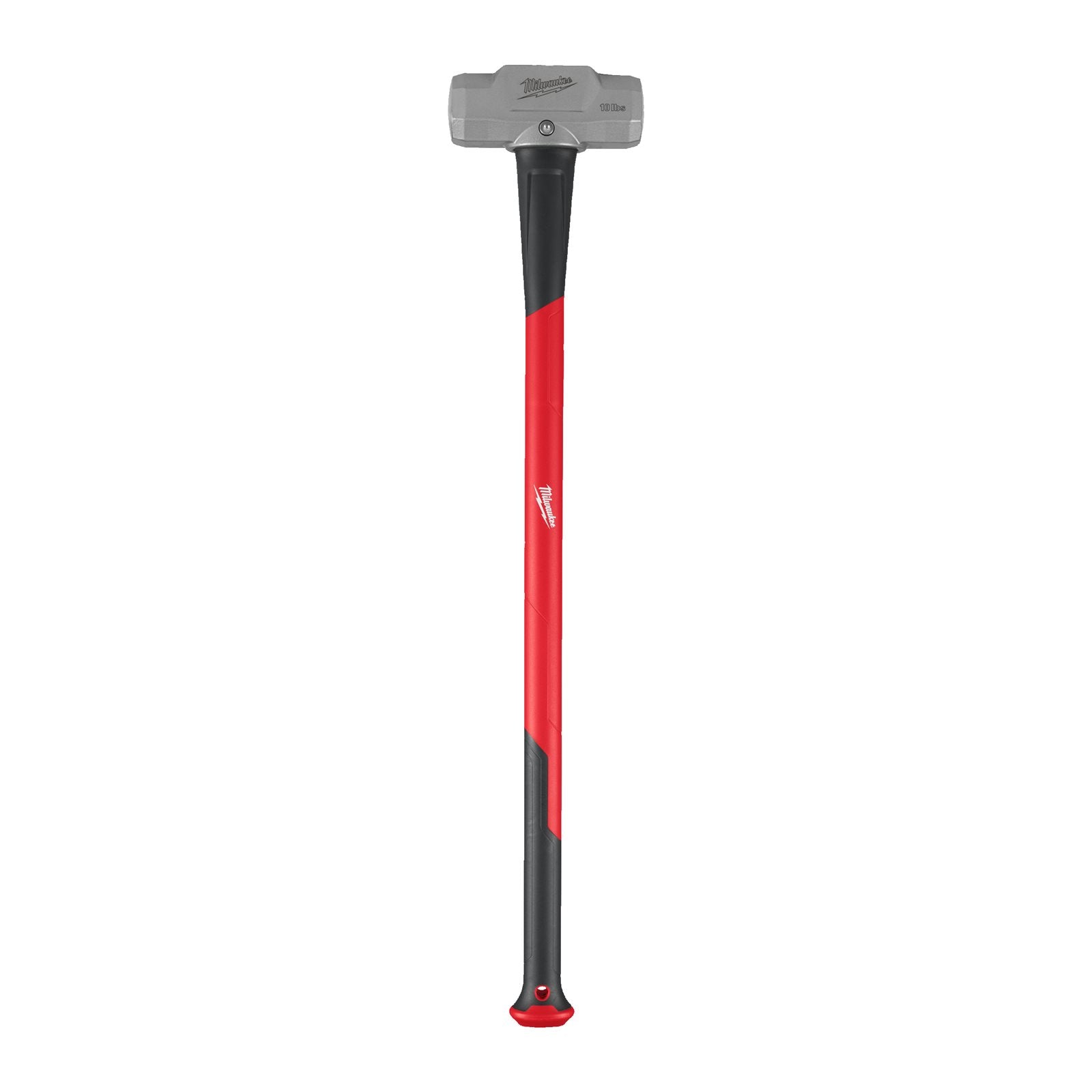 Milwaukee Vorschlaghammer 4,5 kg (Stahlverstärkter Glasfaserstiel 910 mm, SHOCKSHIELD™ Stiel für maximale Vibrationsreduzierung, SECURE STRIKE™ Verbindung von Kopf und Stiel)