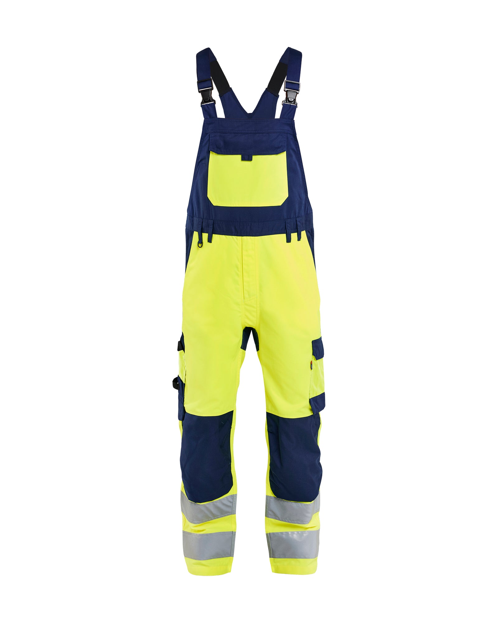Blåkläder 2663 High Vis Latzhose, Farbe: Gelb/Marineblau (3389)