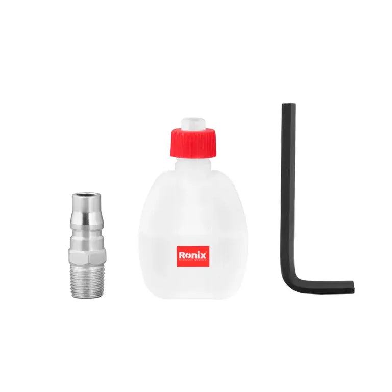 Ronix 1/2" Druckluft-Schlagschrauber RA-1201 (Max. Drehmoment: 900 Nm, Betriebsdruck: 90 PSI / 6,3 bar, Leerlaufdrehzahl 7500 U/min)