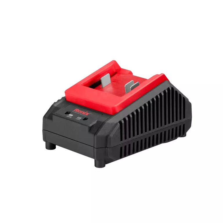 Ronix Akku-Schlagbohrschrauber 8670 (Max. Drehmoment: 60 Nm, Bohrfutter: 13 mm, kompatibel mit Makita 18V Akkus, inkl. 2 x 20V / 2,0 Ah Akku im Koffer)