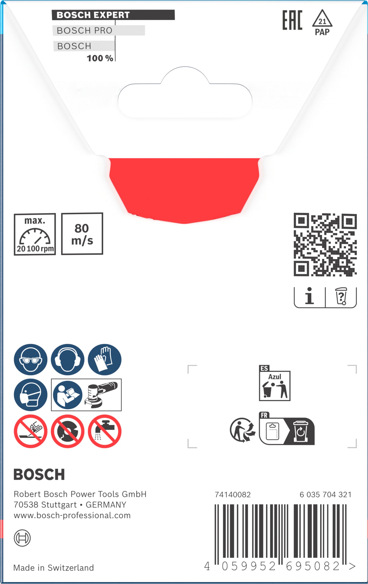 Bosch EXPERT Multi Material Carbide-Trennscheibe Ø 76 x 10 mm für Minischleifer (Überragende Lebensdauer, Zum Schneiden verschiedenster Materialien)