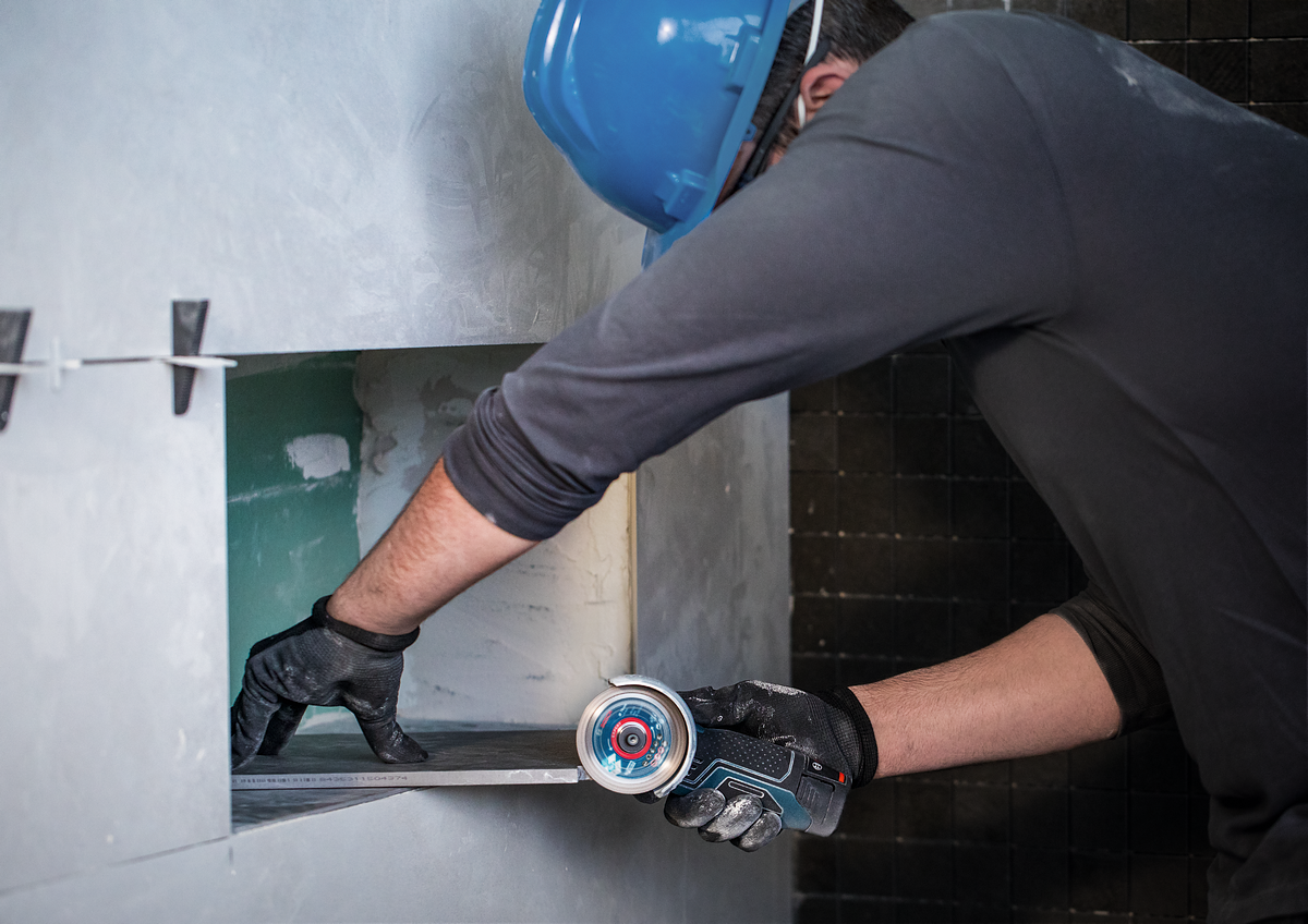 Bosch EXPERT Hard Ceramic Diamanttrennscheibe Ø 76 x 1,9 x 10 mm (für Mini-Winkelschleifer, Schneidet harte Fliesen & Stein)