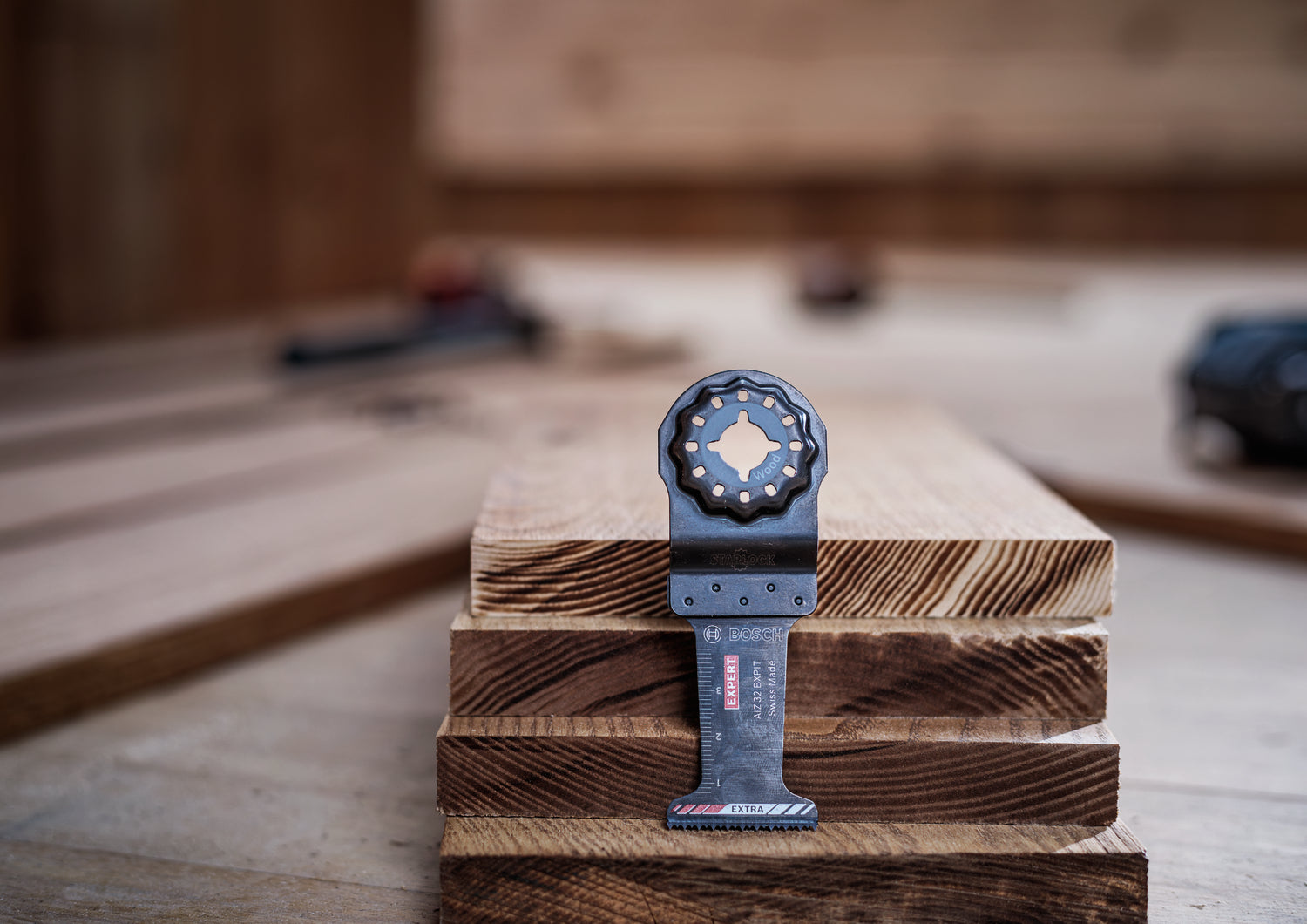 Bosch EXPERT AIZ 32 BXPIT WoodMax Tauchsägeblatt (Starlock, für Hartholz, 45 x 32 mm, Carbide)