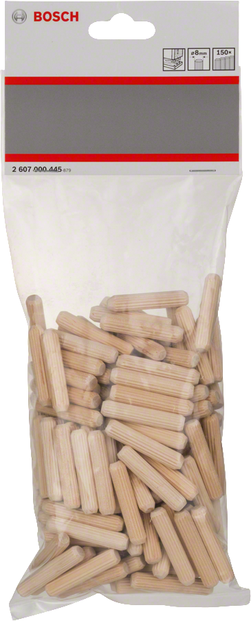 Bosch Holzdübel 8 mm, 40 mm 150 Stück