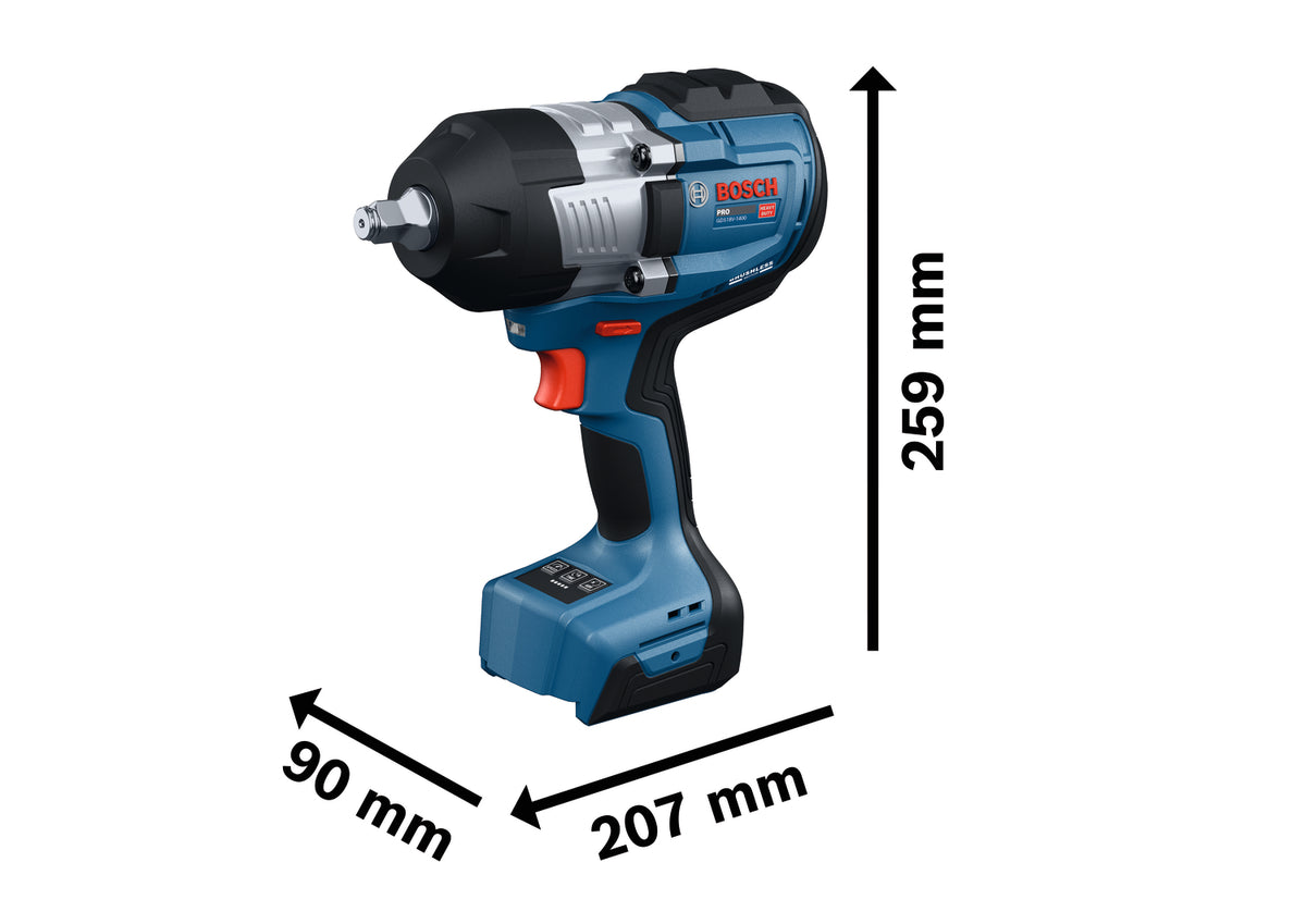 Bosch PRO GDS18V-1400 Akku-Schlagschrauber (ohne Akku / Ladegerät, in L-BOXX 136)