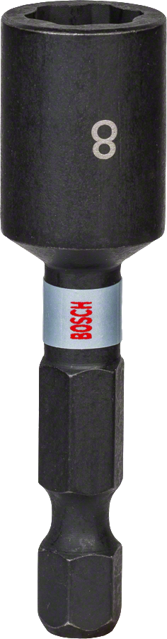 Bosch Impact Control Steckschlüssel SW 8 mm 1/4" 50 mm lang magnetisch Pick&Click