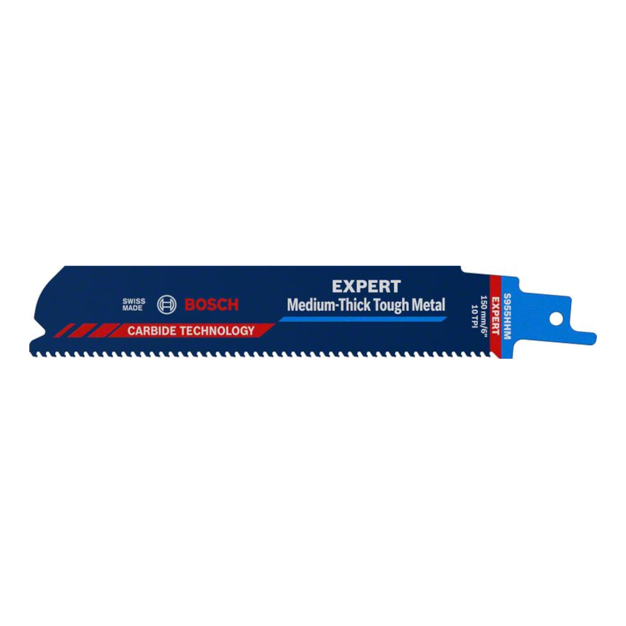 Bosch Professional Expert Säbelsägeblatt S 955 HHM Medium-Thick Tough Metal