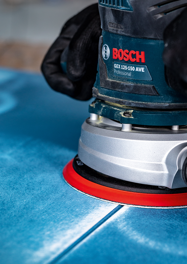 Bosch Expert Schleifpapier C470 mit 8 Löchern für Exzenterschleifer Ø 125 mm K120 50tlg.