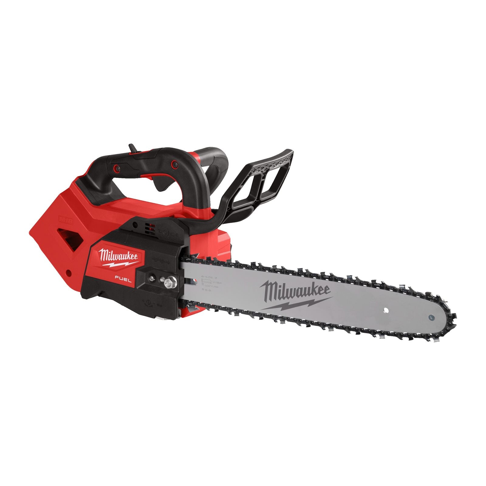 Milwaukee Akku-Top-Handle-Kettensäge M18 FTHCHS35-0 (Schwertlänge: 35 cm, inkl. Sägekette, ohne Akku)