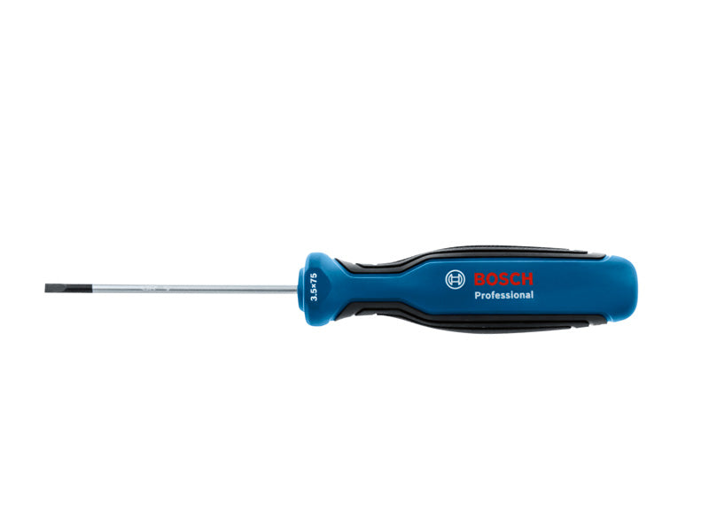 Bosch Schlitzschraubendreher SL 3.5x75 mit  Softgrifffläche 