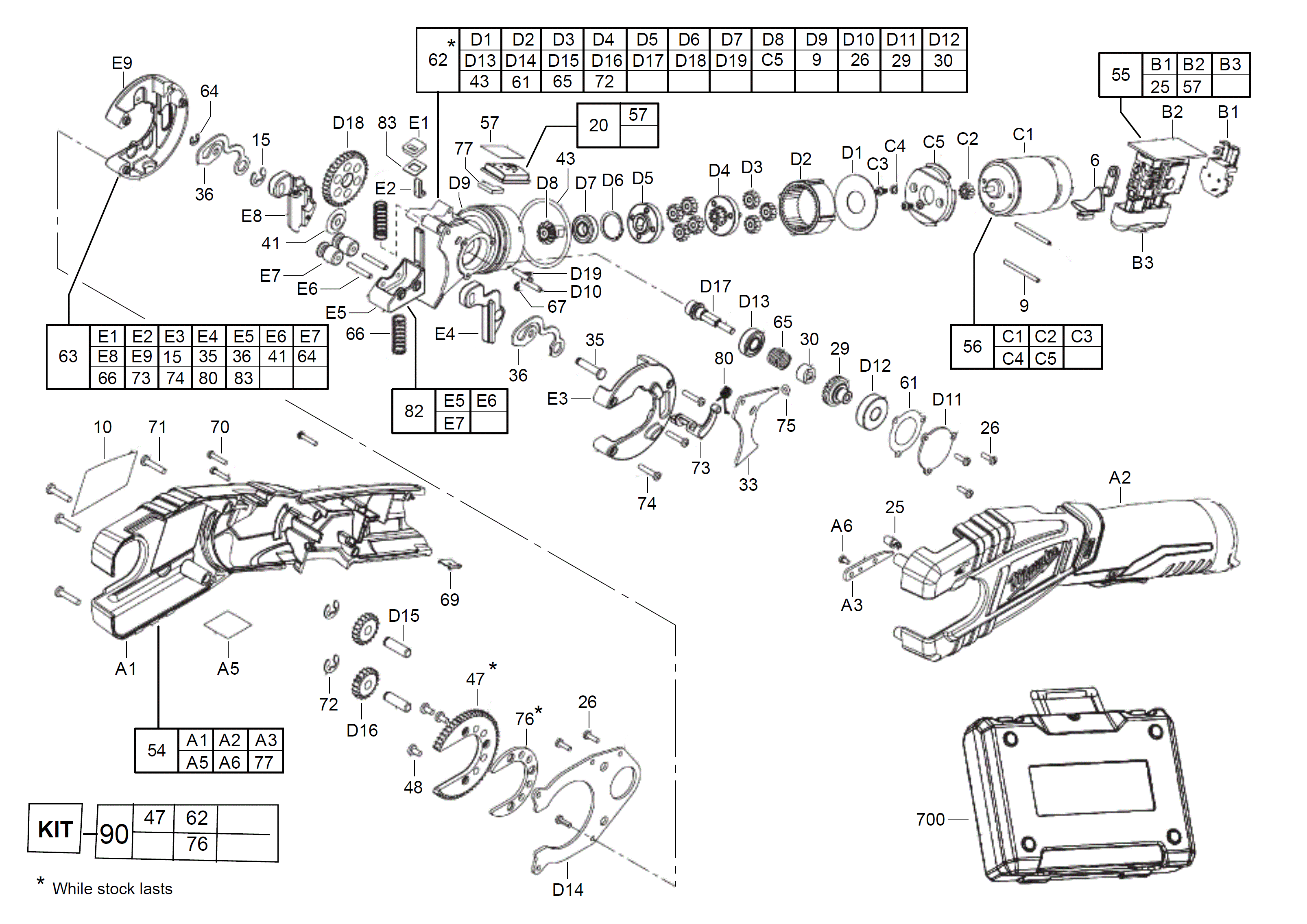 Ersatzteile für C12 PC