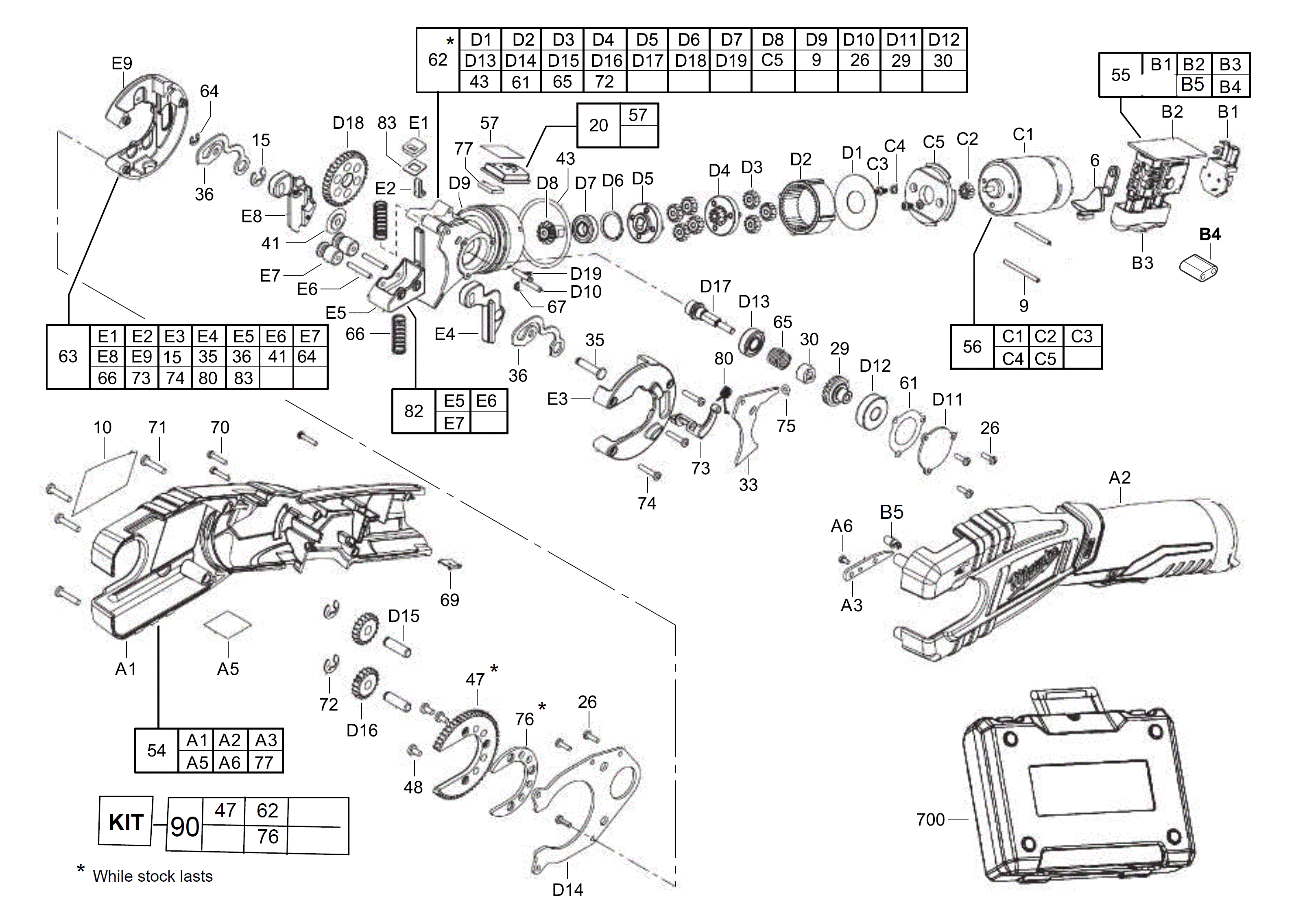 Ersatzteile für C12 PC