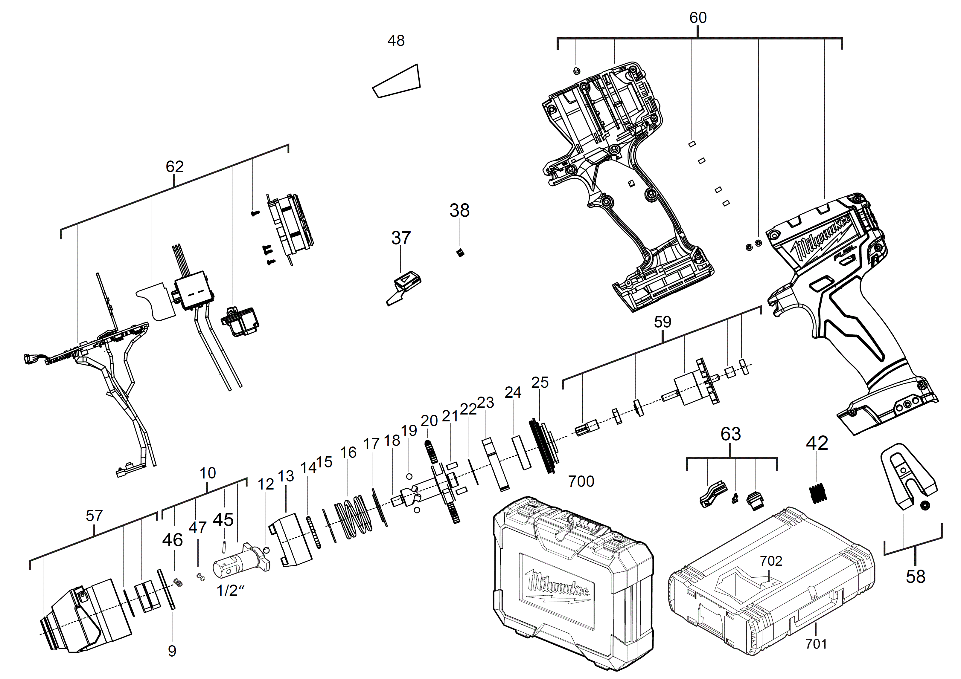 Ersatzteile für M18 CIW12