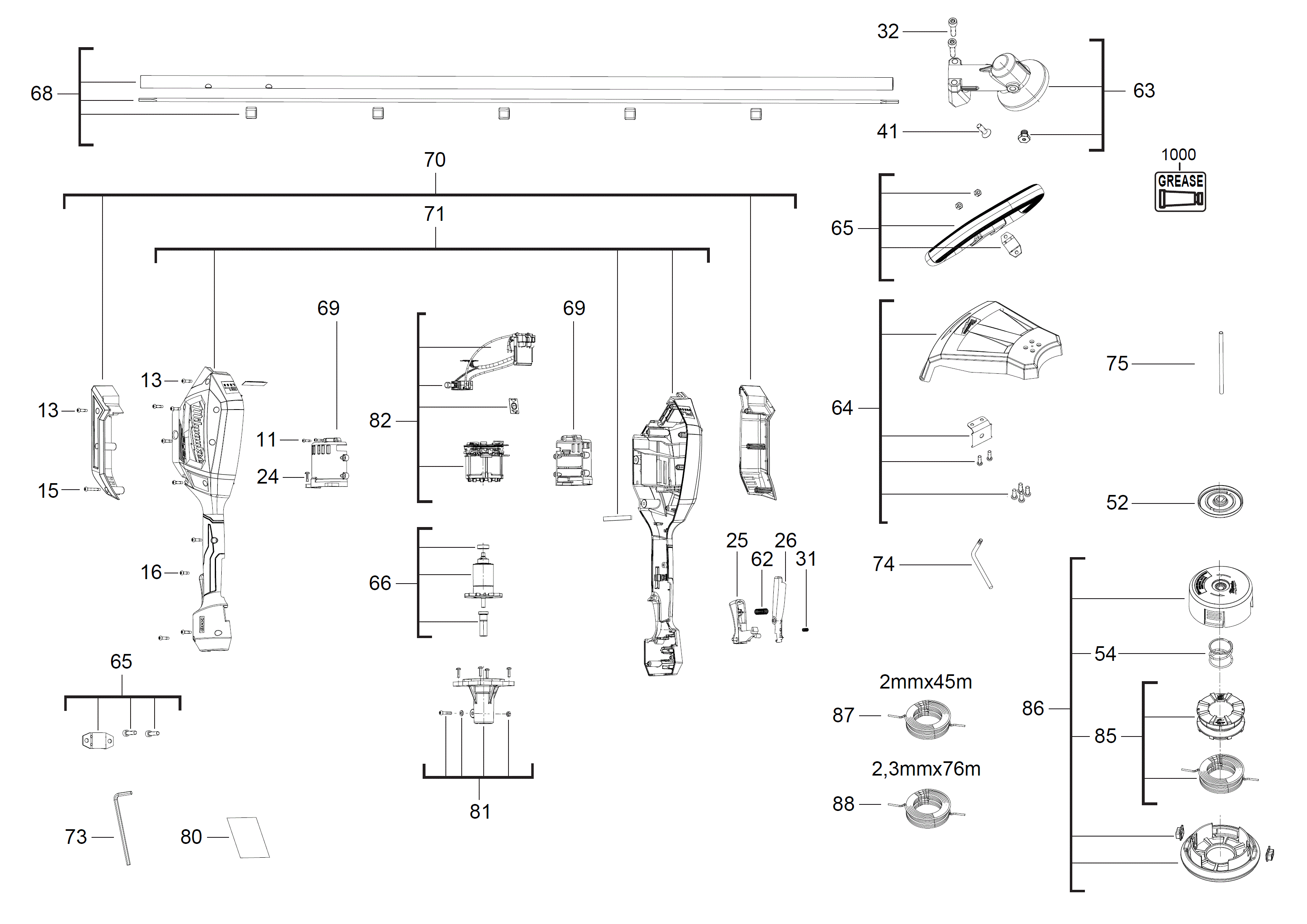 Ersatzteile für M18 CLT