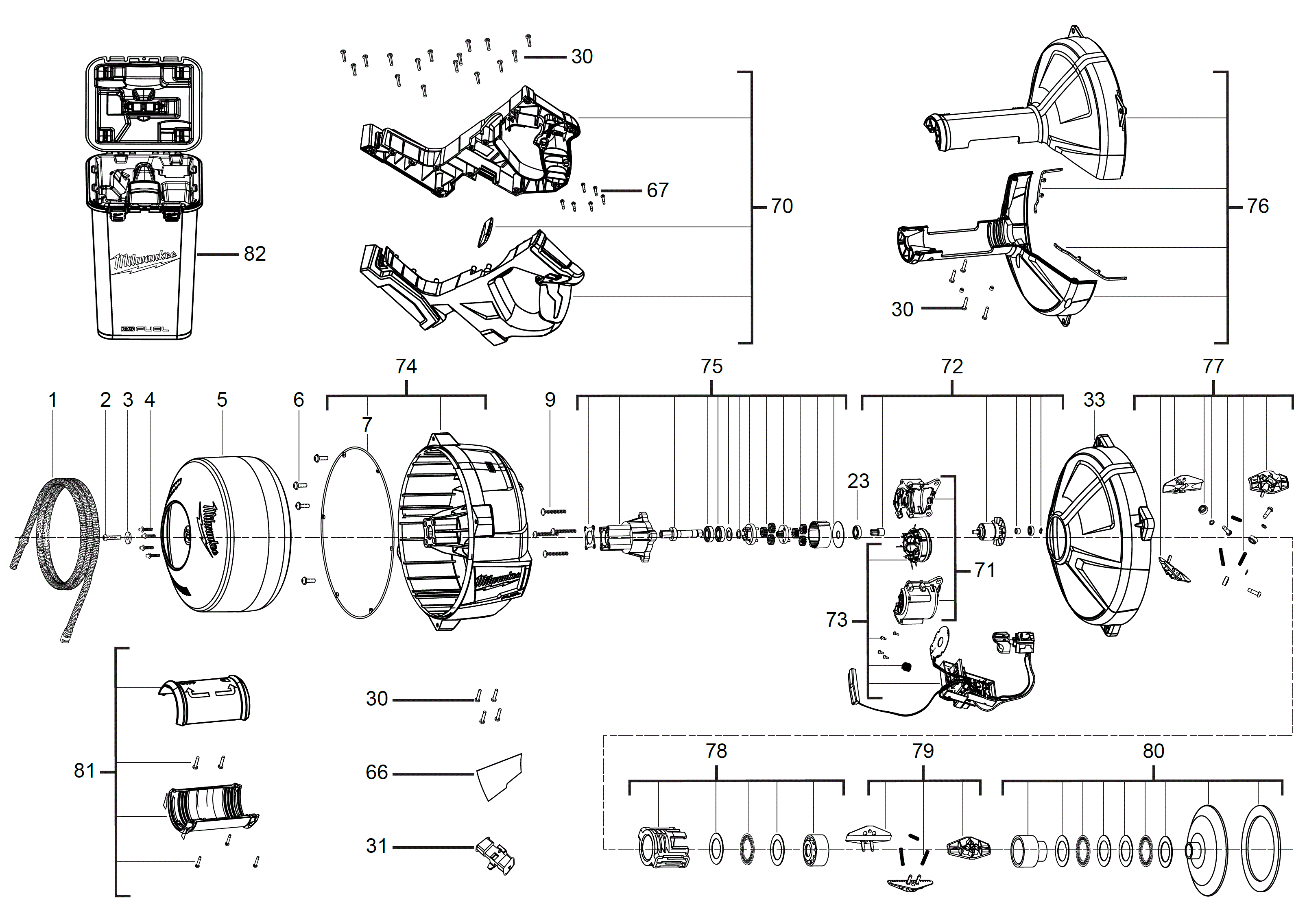 Ersatzteile für M18 FDCPF10