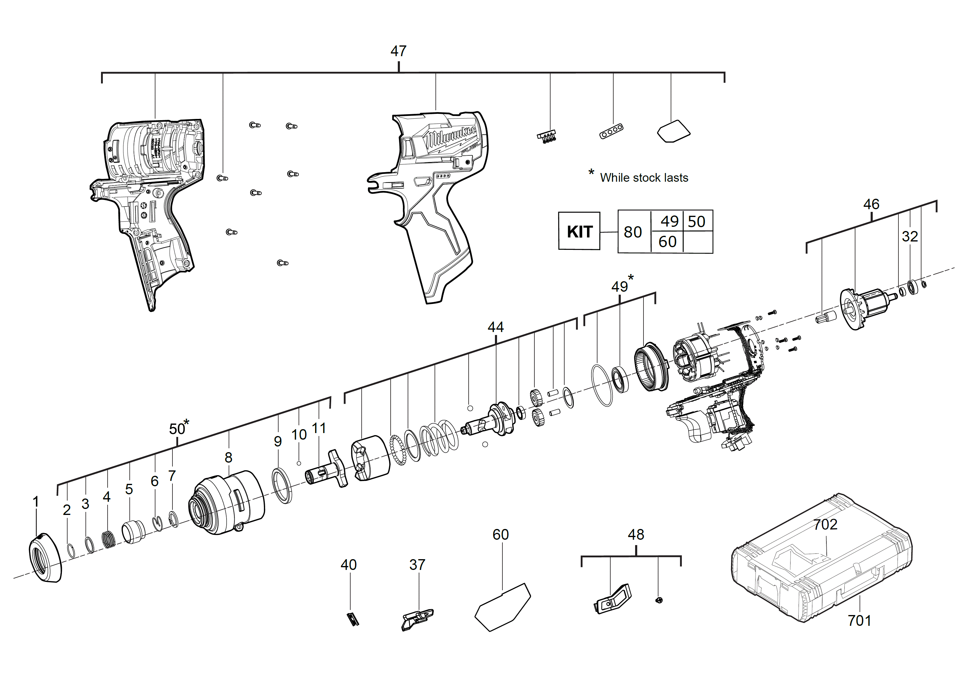 Ersatzteile für M12 FID