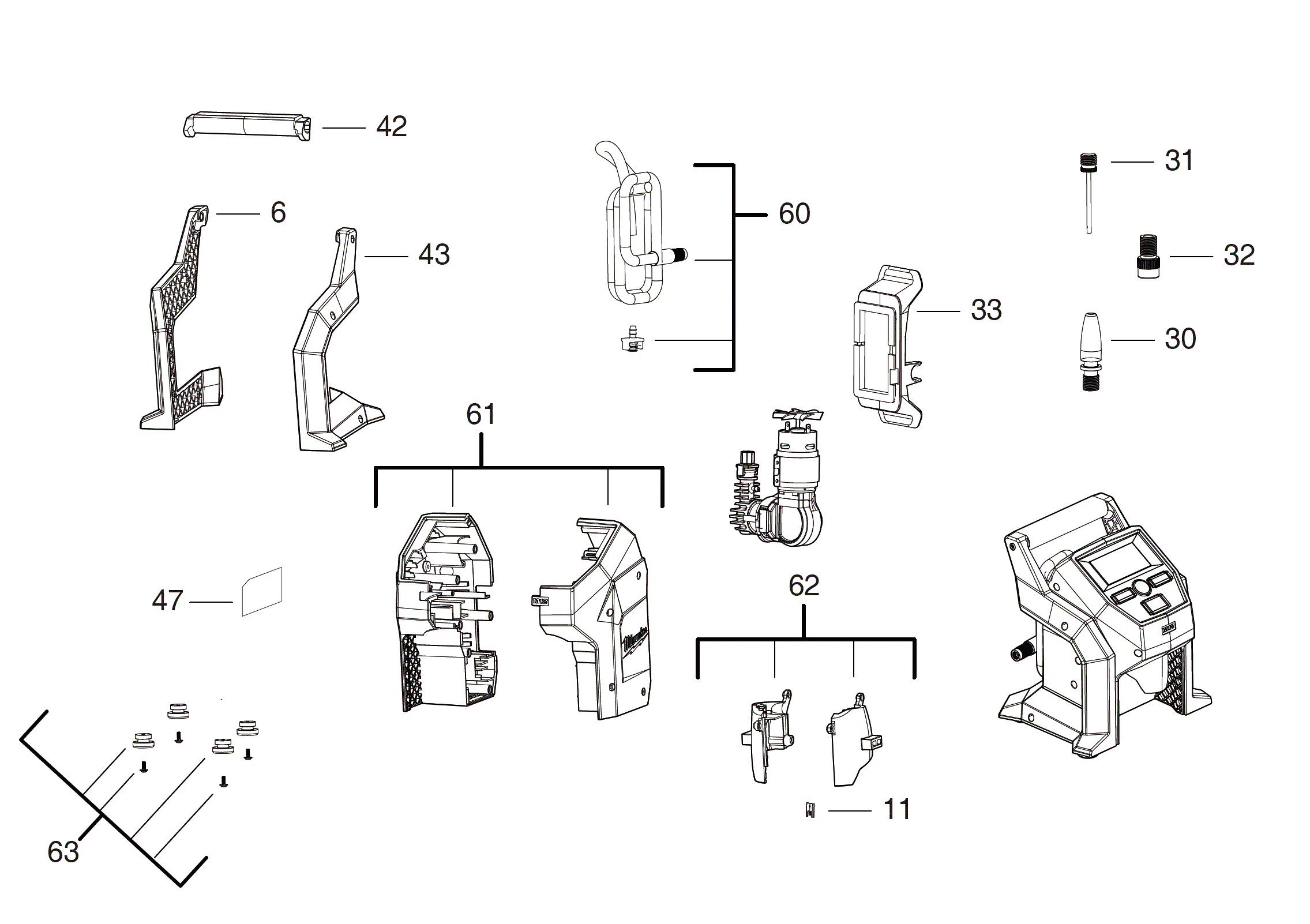 Ersatzteile für M12 BI