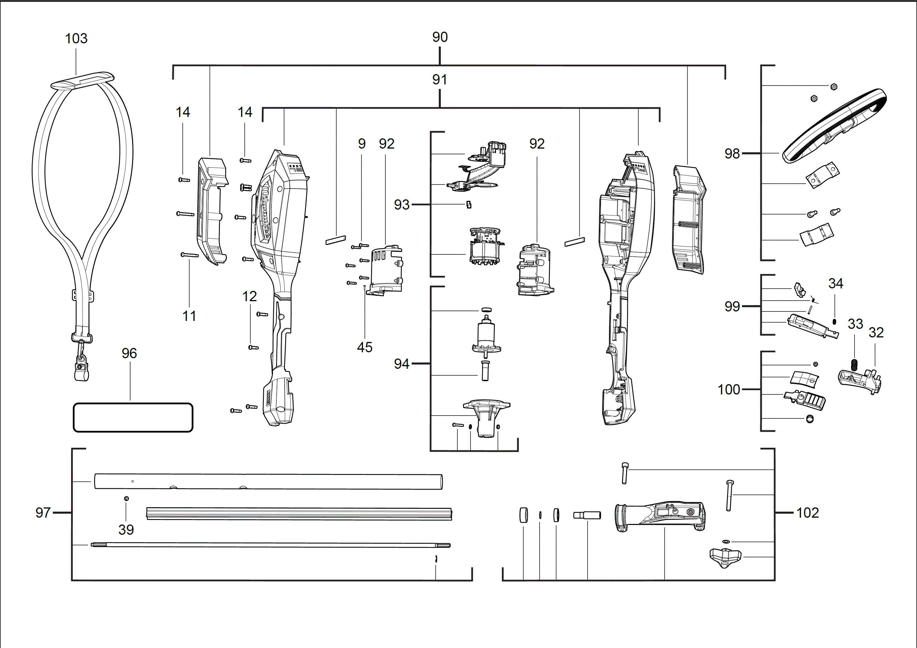 Ersatzteile für M18 FOPH