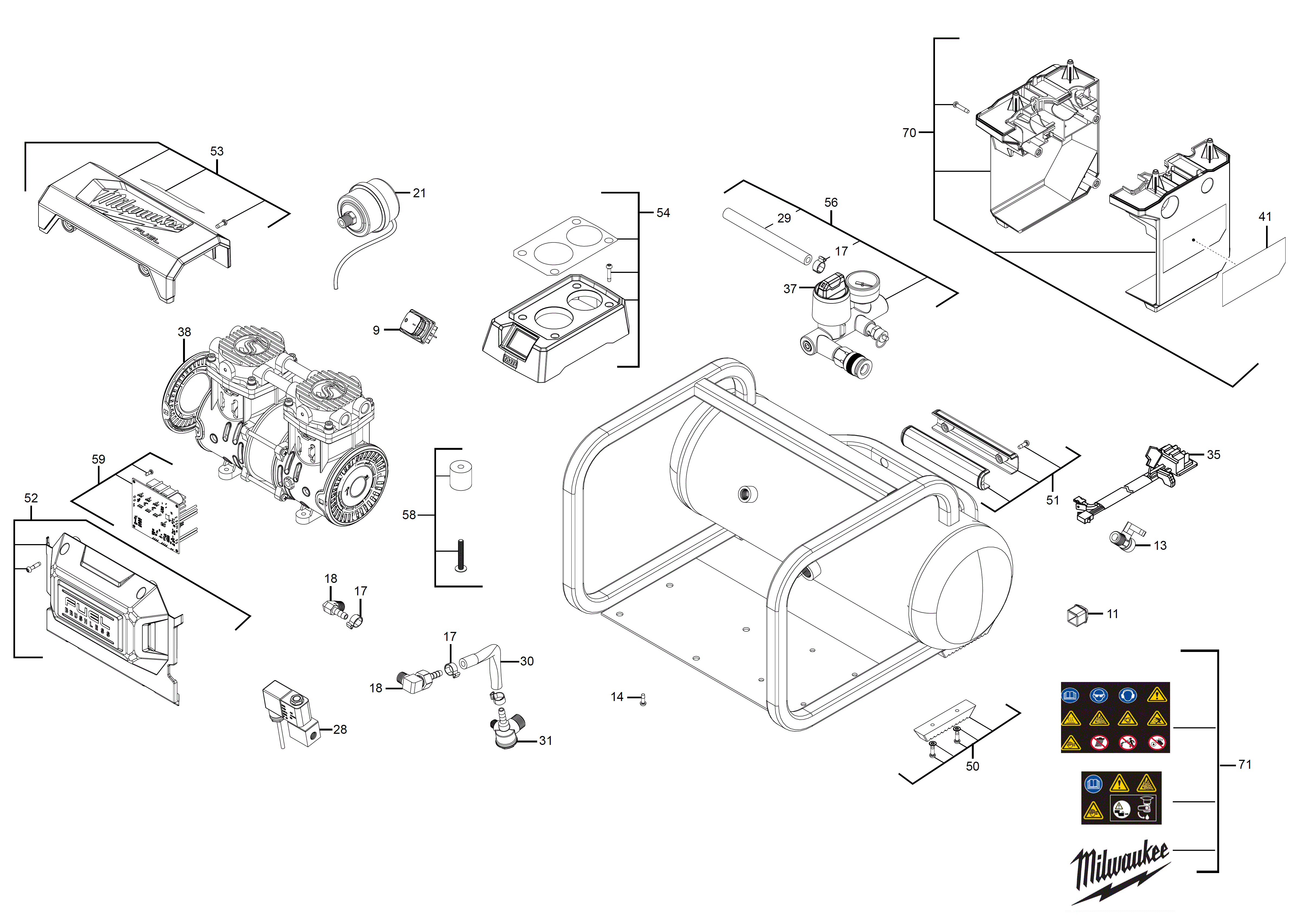 Ersatzteile für M18 FAC