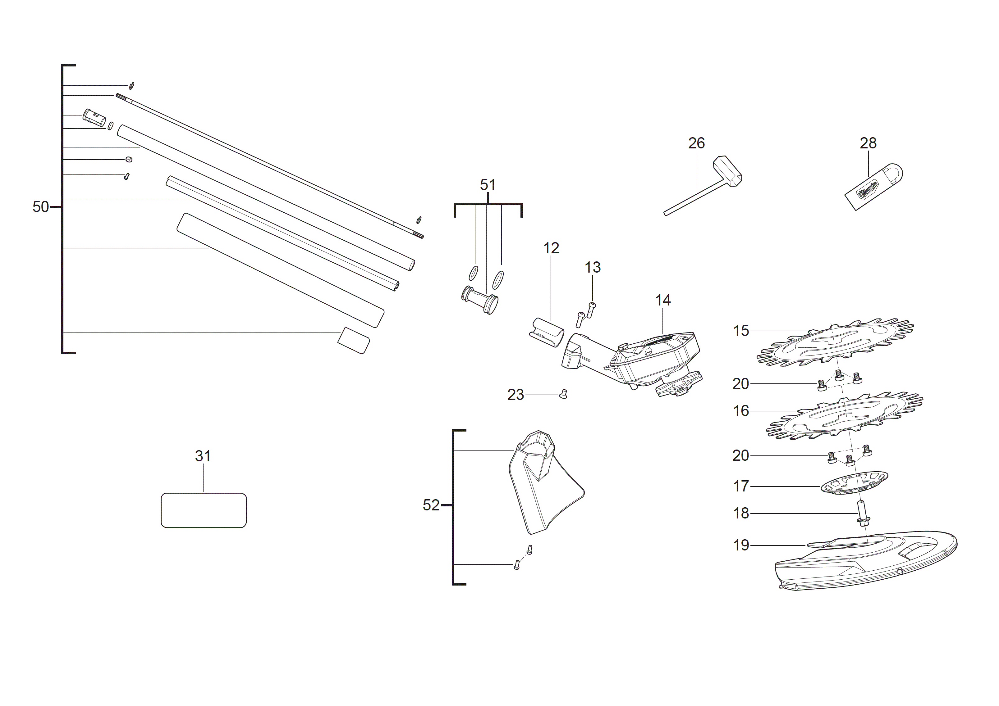 Ersatzteile für M18 FOPH-RA