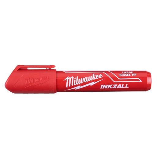 Milwaukee® Inkzall Permanentmarker Keilspitze L in rot