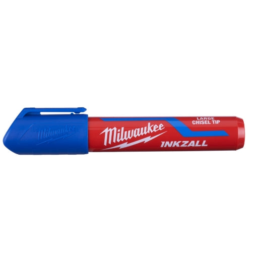 Milwaukee® Inkzall Permanentmarker Keilspitze L in blau