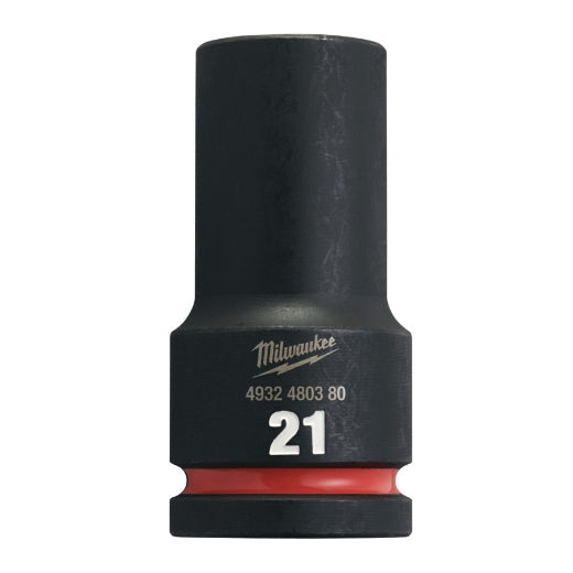 Milwaukee Shockwave Schlagnuss 3/4" lang 21 x 90 mm