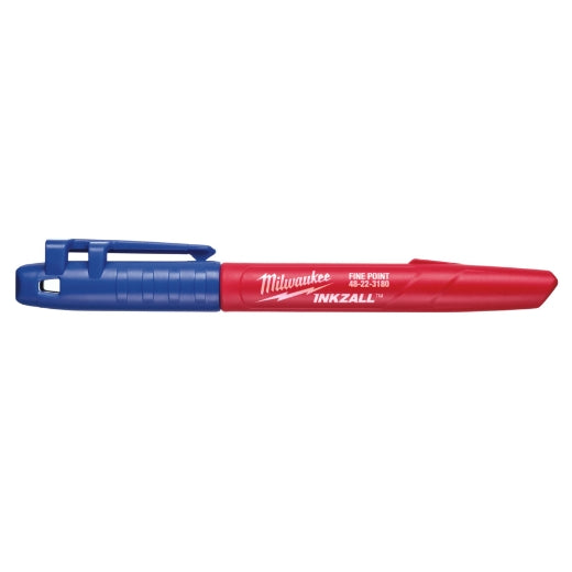 Milwaukee® INKZALL Permanentmarker Markierstift blau mit Widerstandsfähige Spitze