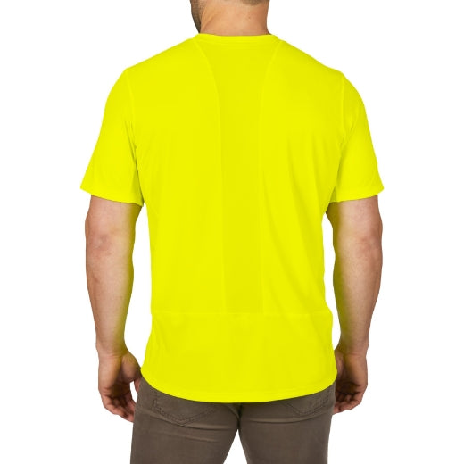 Milwaukee® Workskin Funktions-T-Shirt mit UV-Schutz UPF 50+ WW SS gelb in der Größe S/M/L/XL/XXL