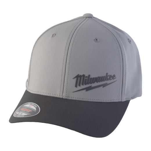 Milwaukee Workskin Performance Baseball Kappe BCP S/M  L/XL in der Farbe blau / dunkelgrau / grau mit UV-Schutz