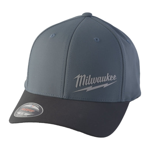 Milwaukee® Workskin Performance Baseball Kappe BCP S/M  L/XL in der Farbe blau mit UV-Schutz